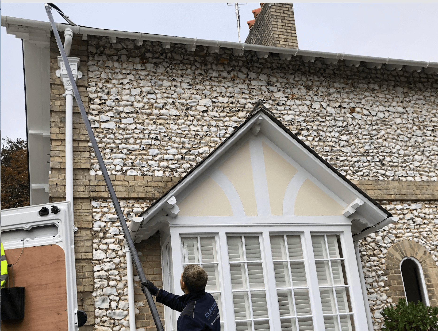 Professional gutter cleaning tools and equipment used by The Roof Moss Cleaners in Wendover